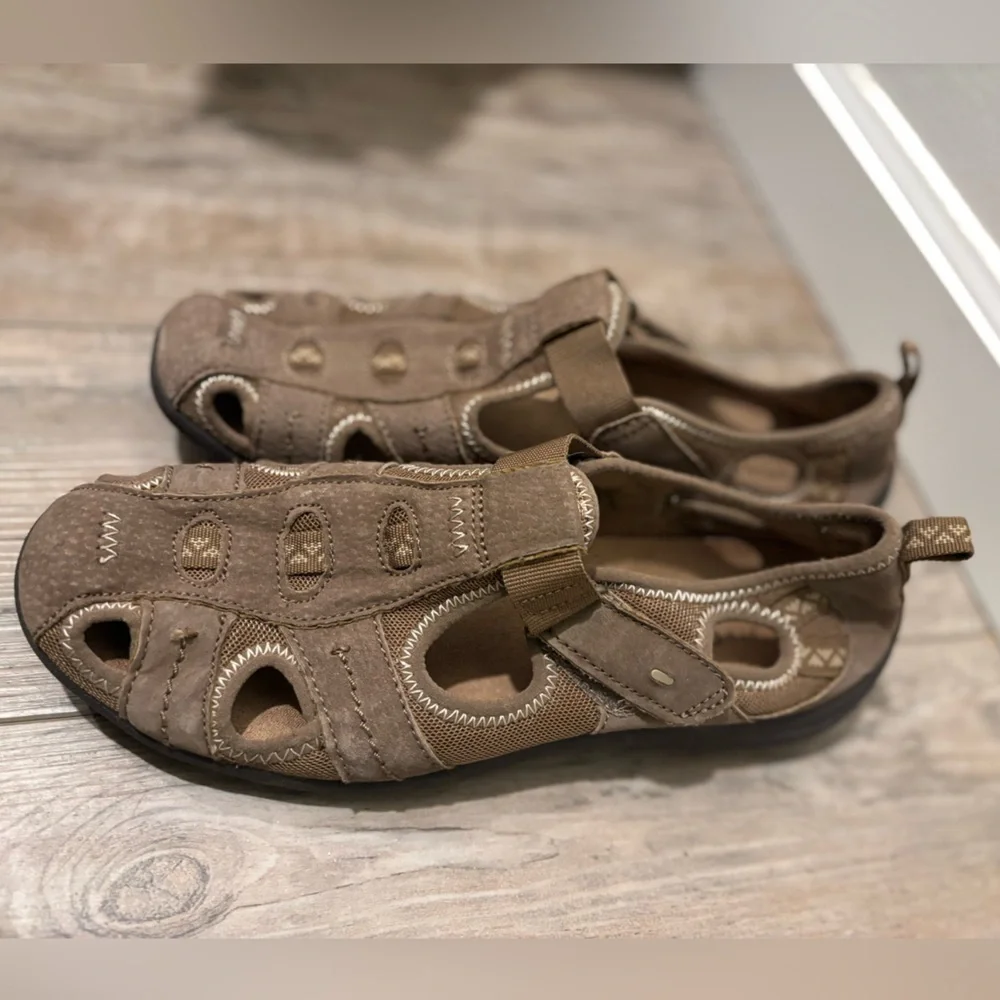 Earth Origins Camby Tan Hiking Shoes Sandals Womens Size 8.5 Walking Comfort - Picture 7 of 7